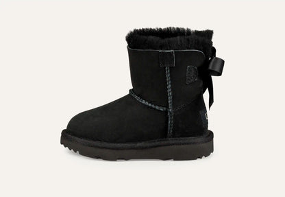 UGG Mini Bailey Bow II Boot for Toddlers Black