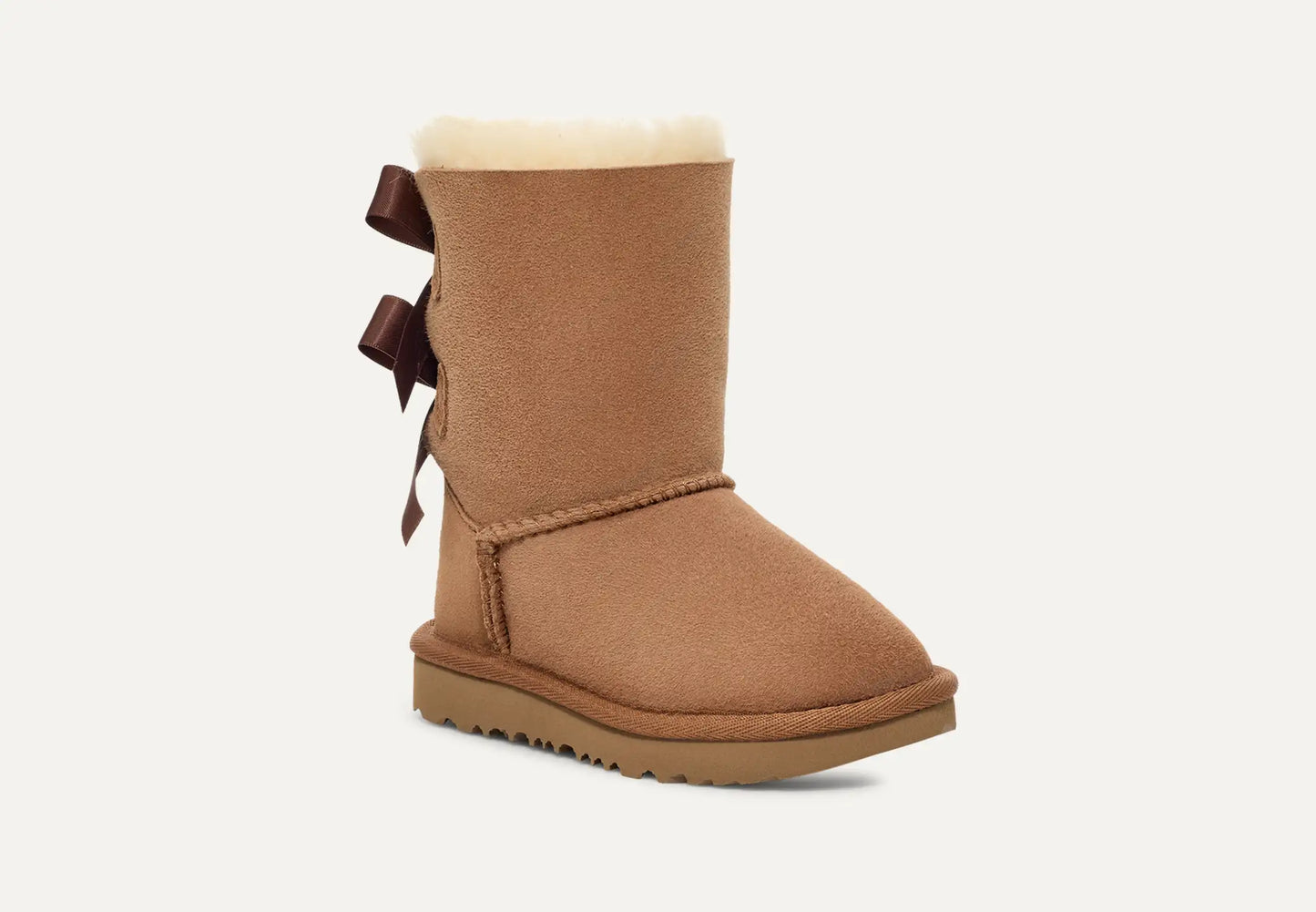 UGG Bailey Bow II Boots for Toddlers Chestnut