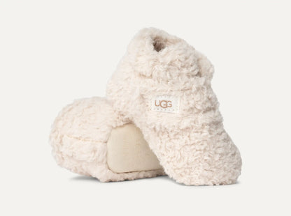 UGG Bixbee Bootie for Kids Natural Curly Faux Fur