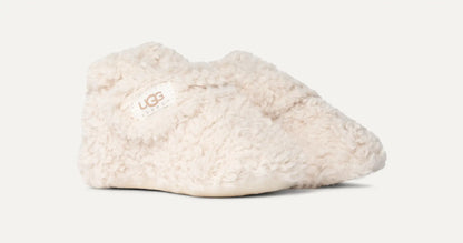 UGG Bixbee Bootie for Kids Natural Curly Faux Fur