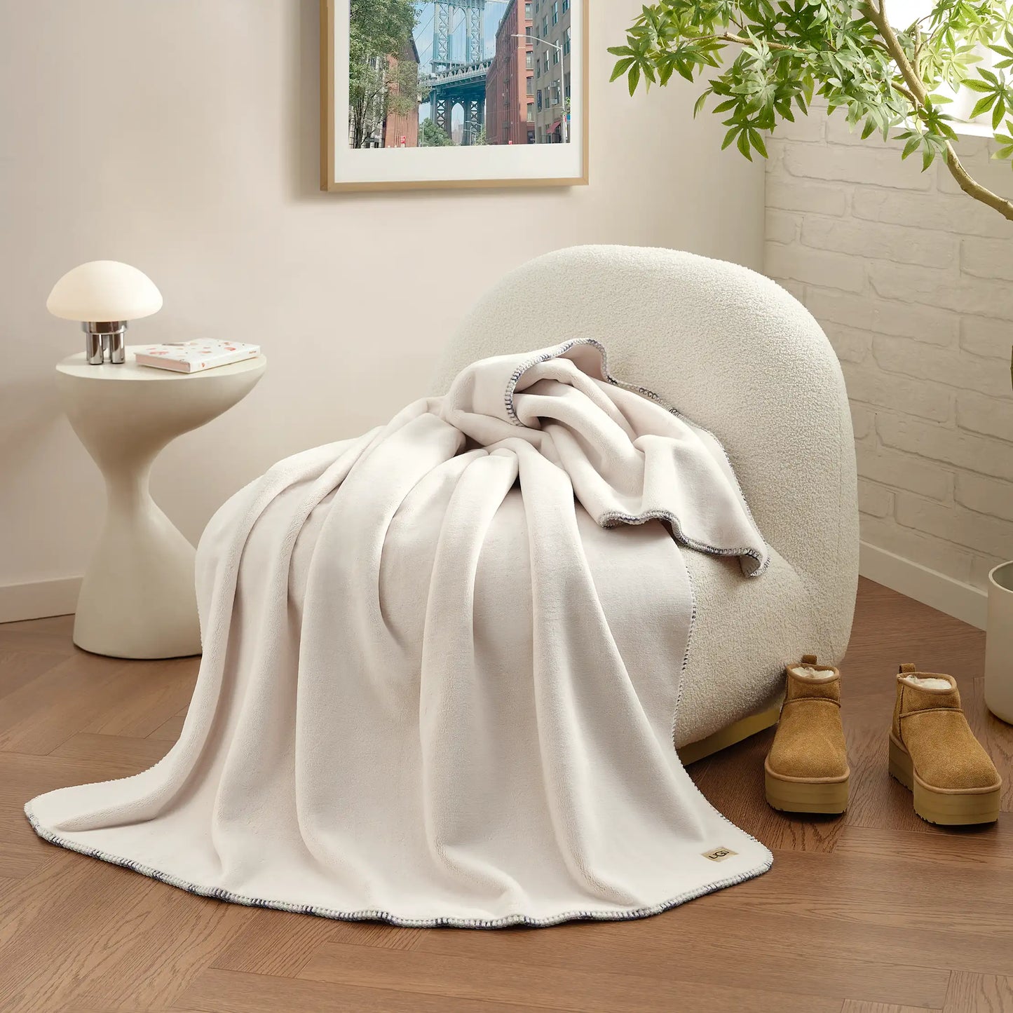 UGG Color Stitch Coco Throw 50"x70" for the Home