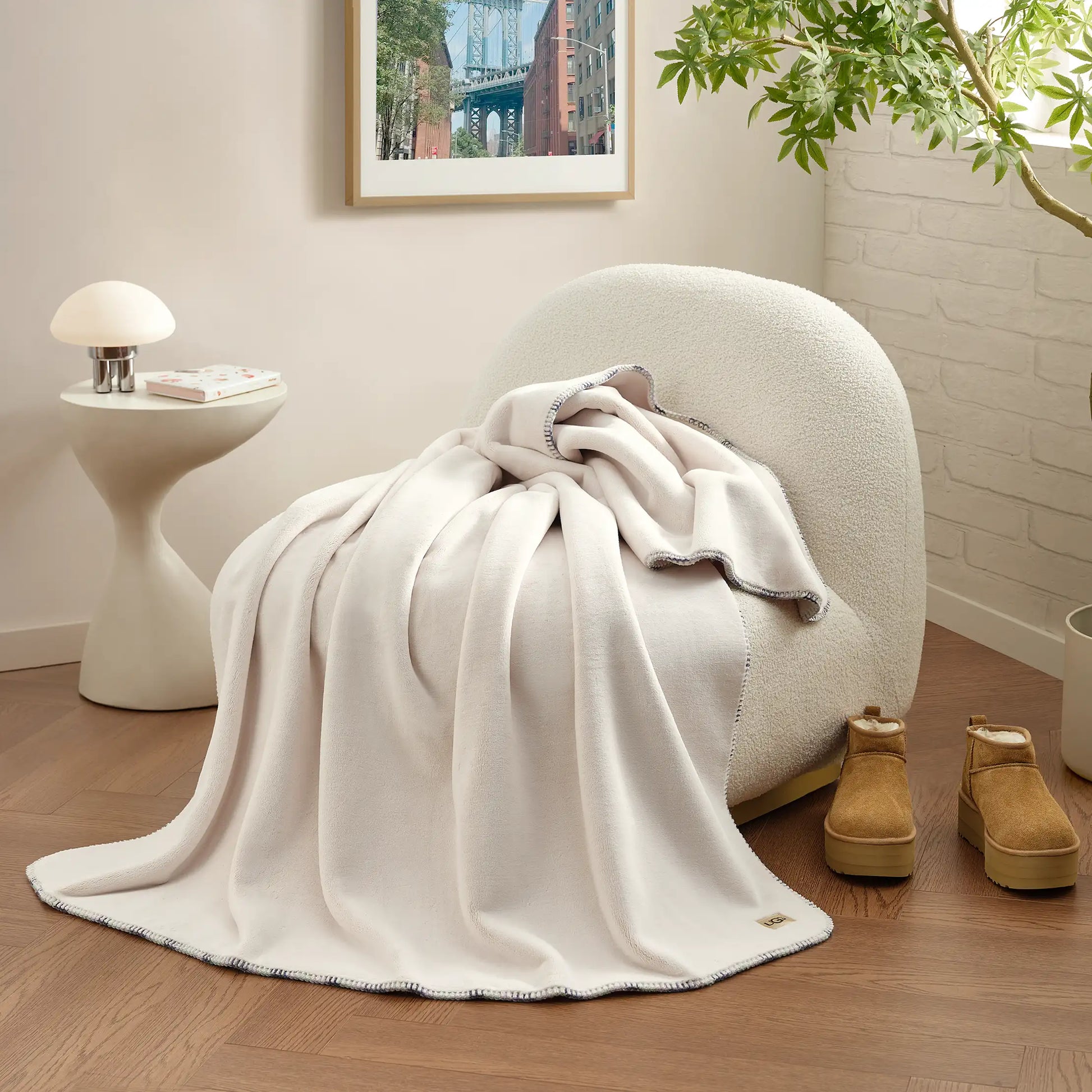 UGG Color Stitch Coco Throw 50"x70" for the Home