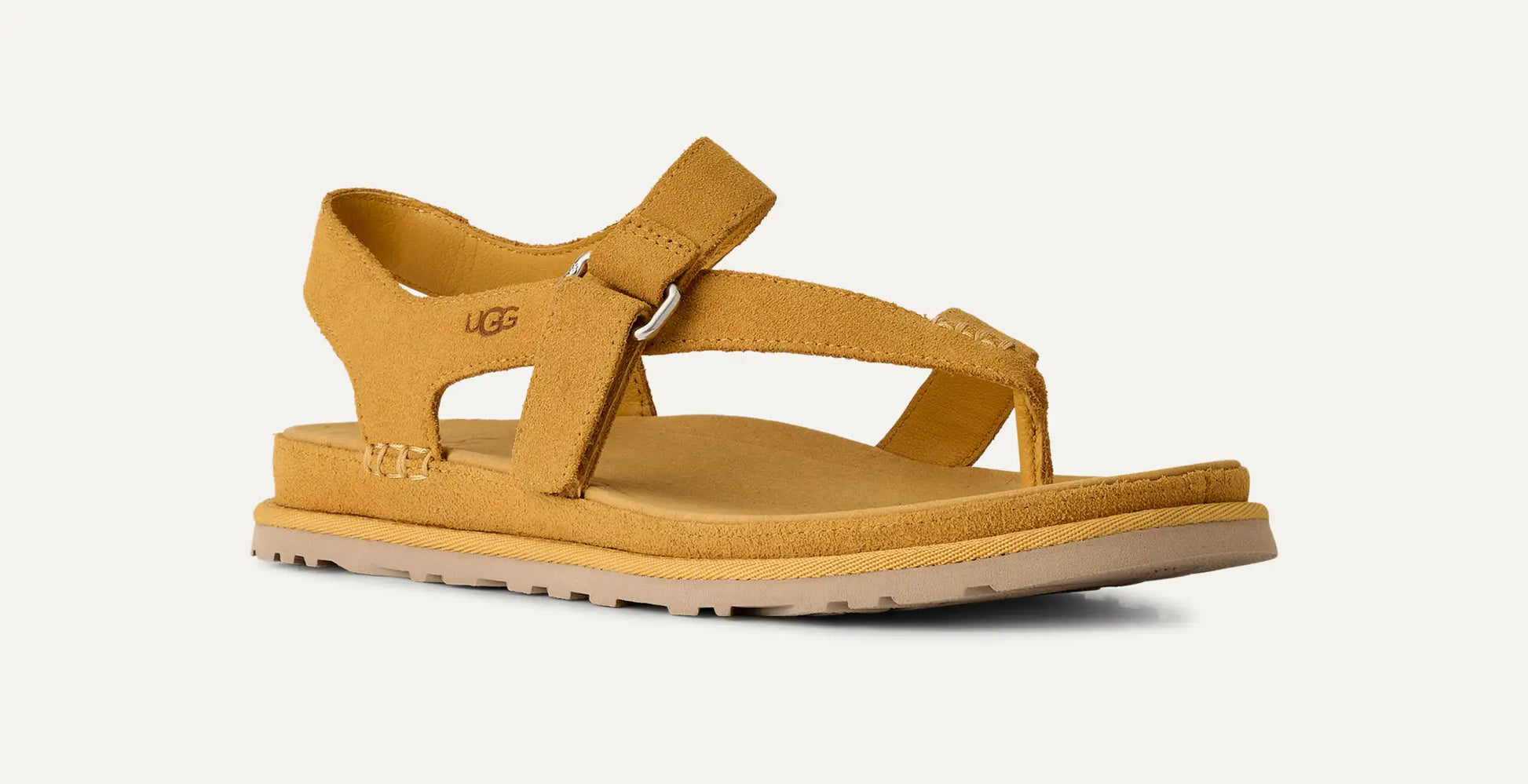 UGG UGG® GoldenGaze Toe Post for Women Wheat Field