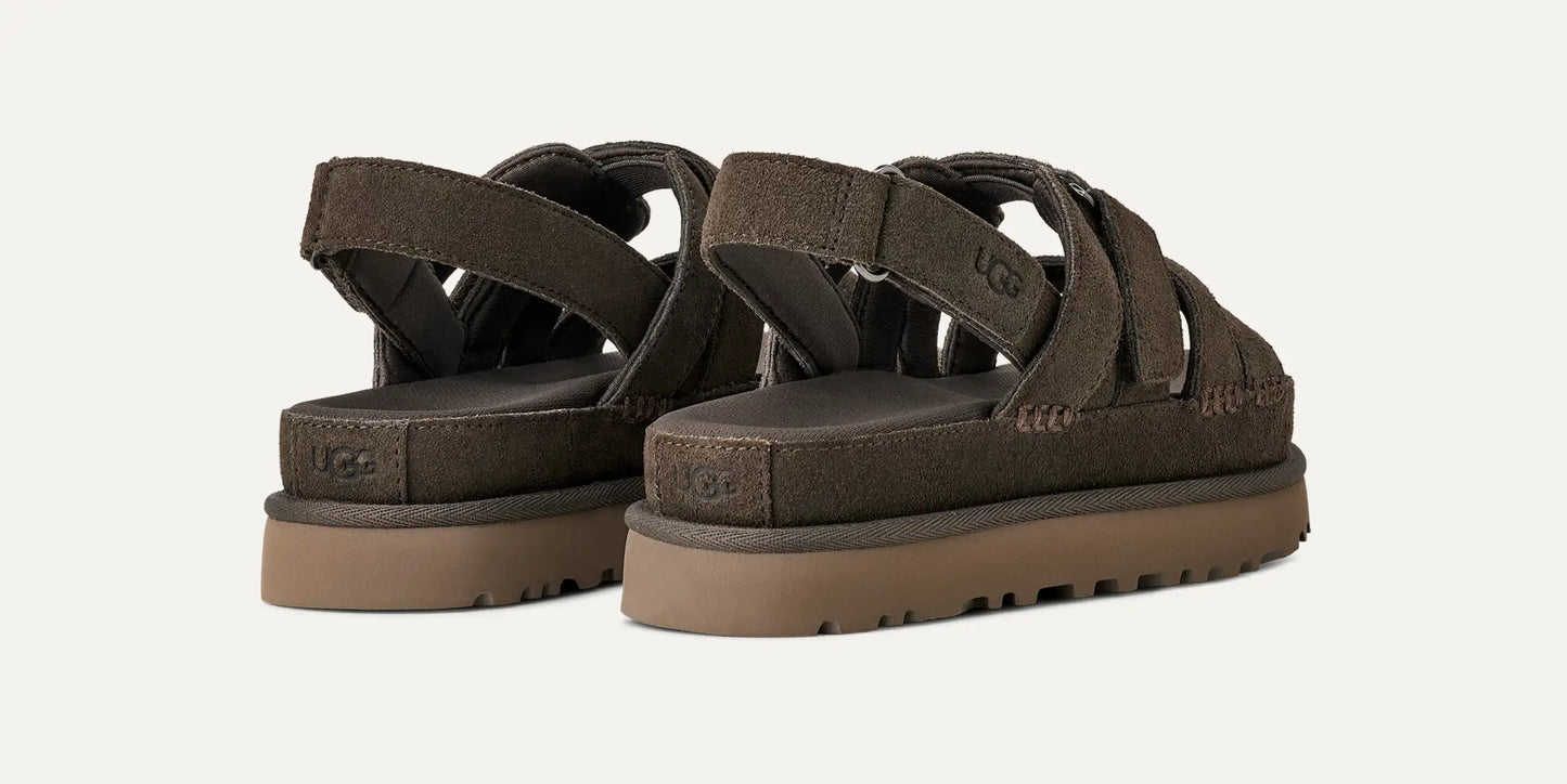 UGG Goldenstar Gleam Sandal for Women Dense Smoke