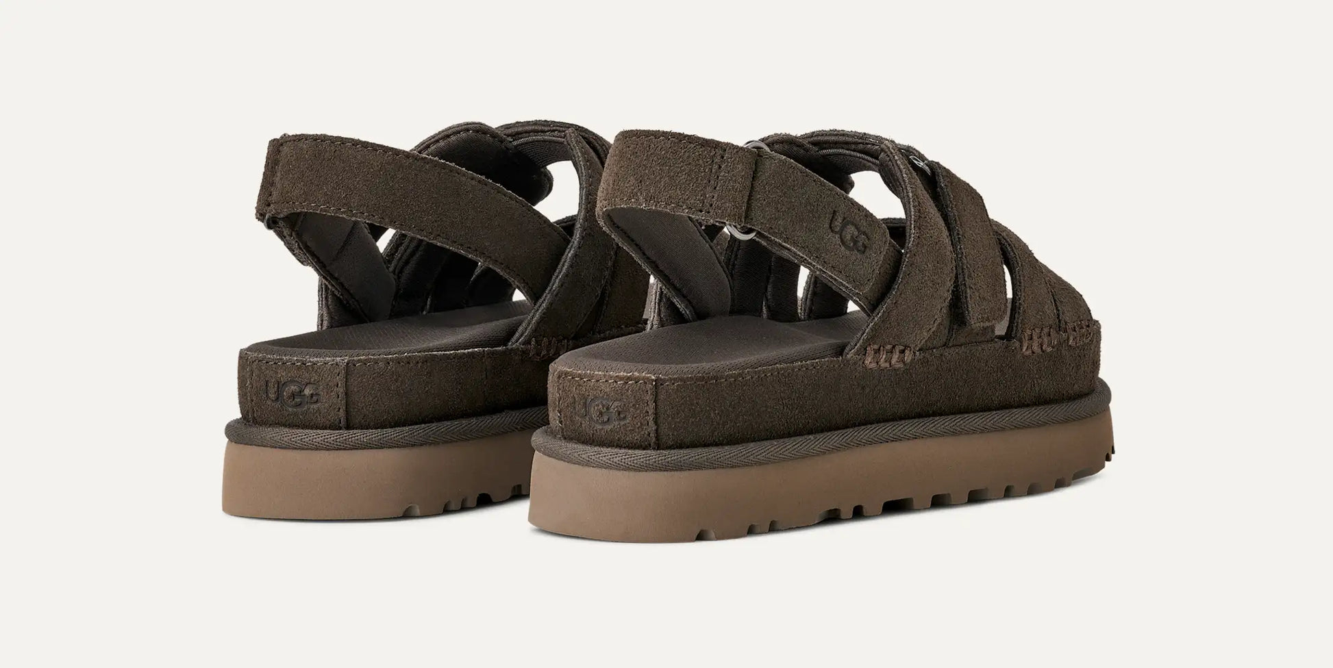 UGG Goldenstar Gleam Sandal for Women Dense Smoke