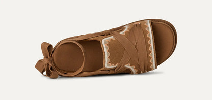 UGG Goldenstar Hi Artistitch Sandal for Women Chestnut Multi