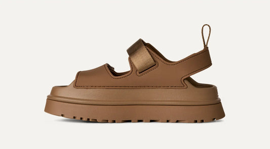 UGG GoldenGlow Sandal for Women Bison Brown