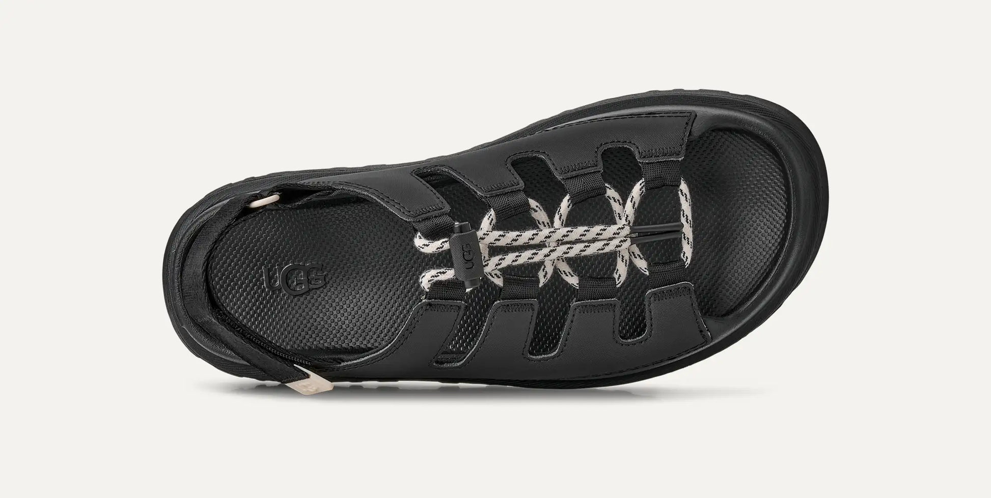 UGG GoldenGlow Toggle Sandal for Women Black
