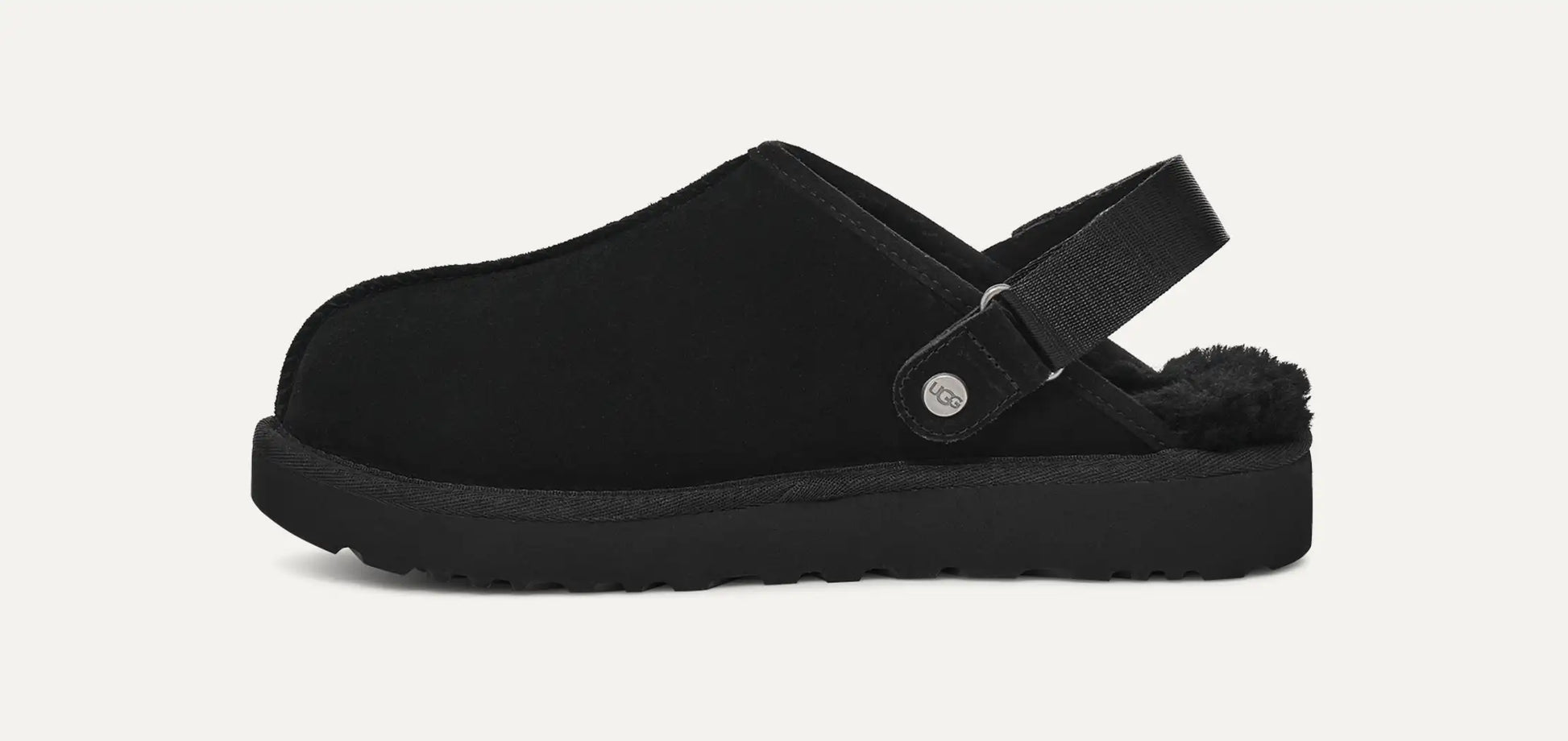 UGG Women's Lanah Clog Slipper Black