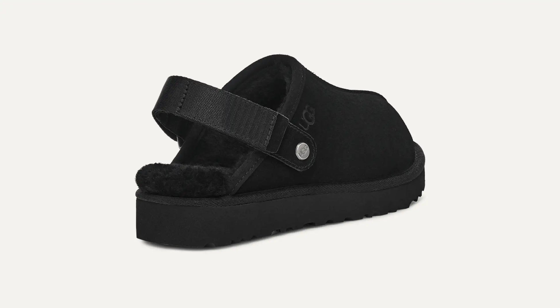 UGG Women's Lanah Clog Slipper Black
