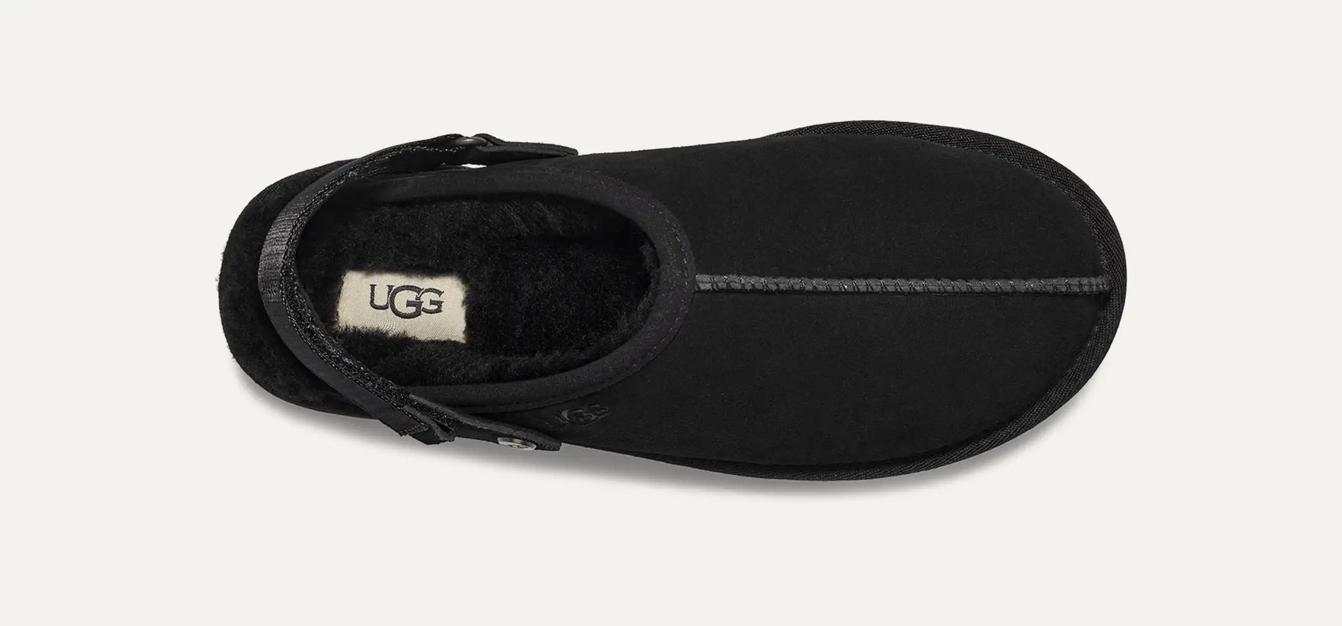 UGG Women's Lanah Clog Slipper Black