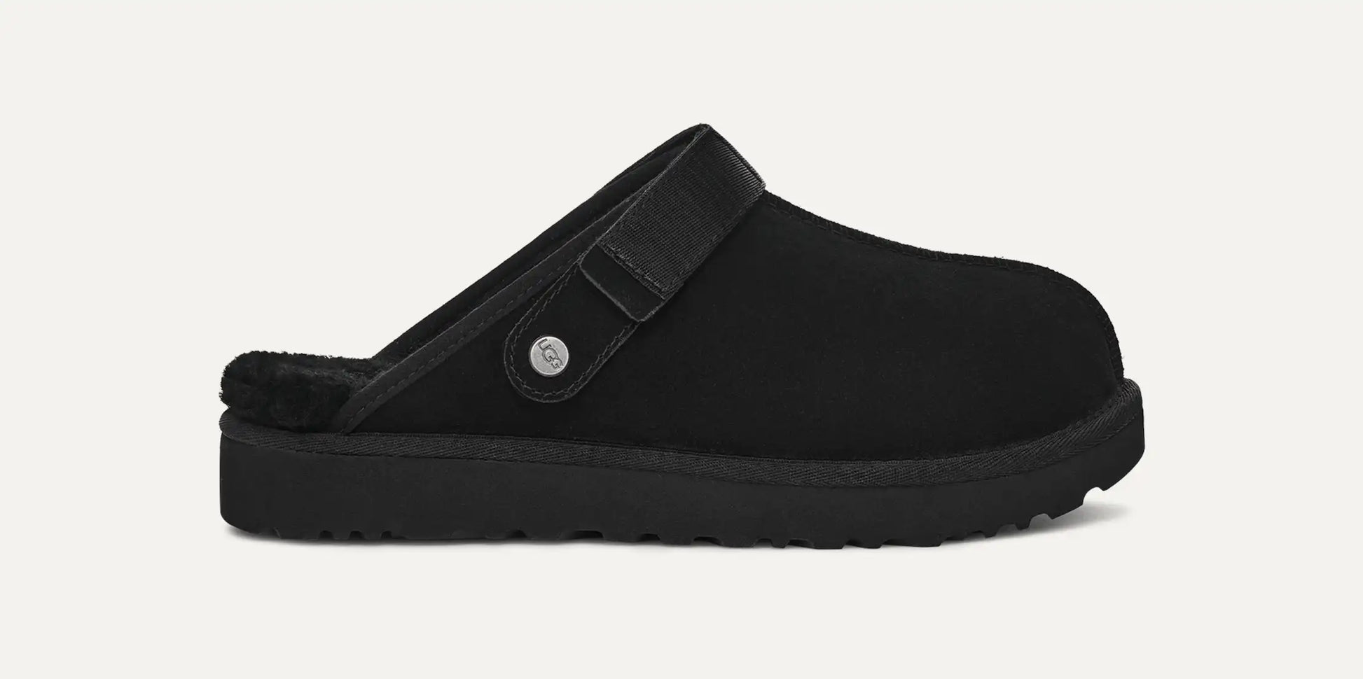 UGG Women's Lanah Clog Slipper Black