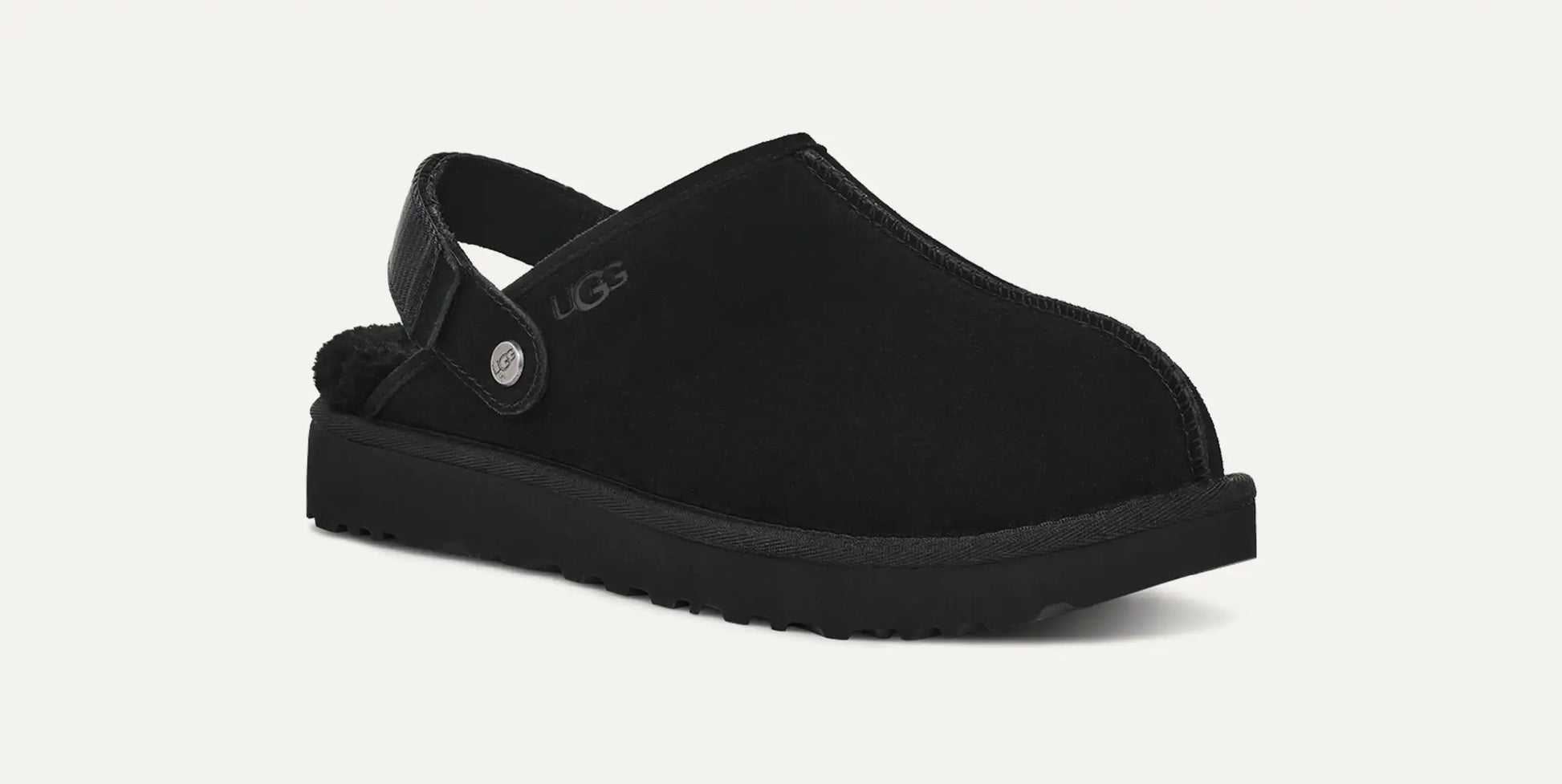 UGG Women's Lanah Clog Slipper Black
