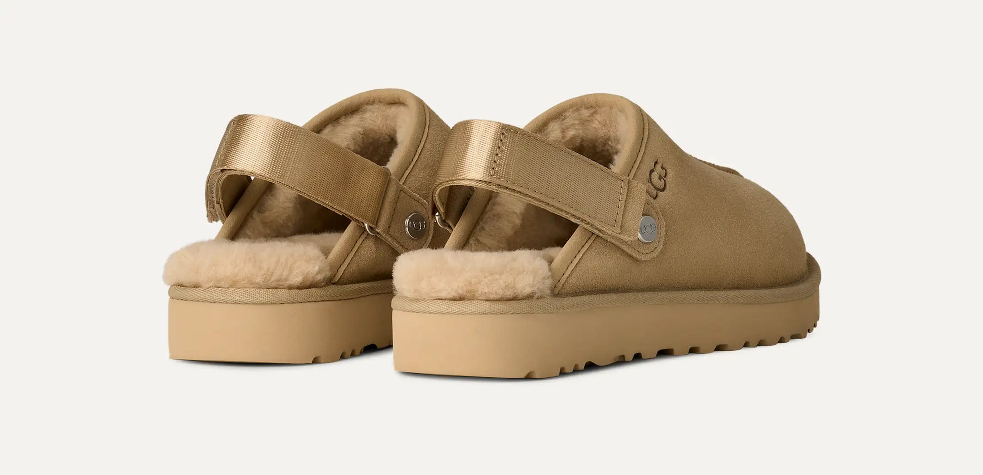 UGG Women's Lanah Clog Slipper Mustard Seed