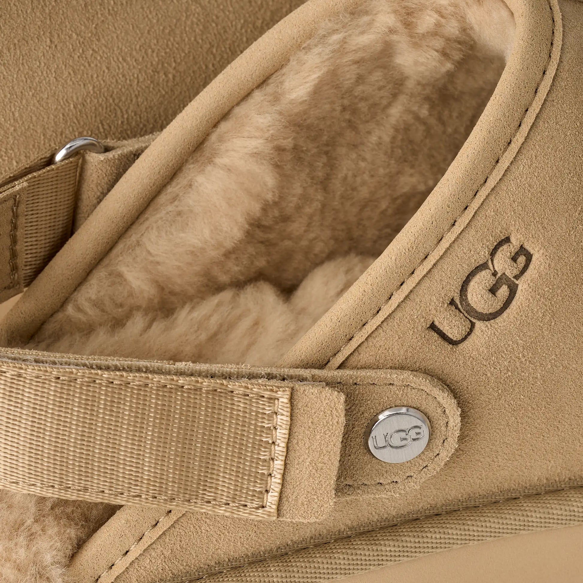 UGG Women's Lanah Clog Slipper Mustard Seed