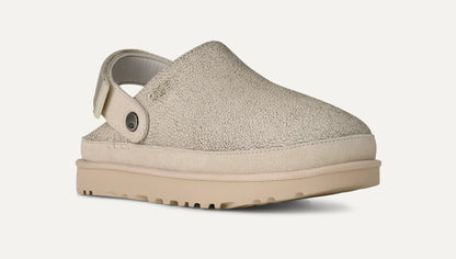 UGG Goldenstar Crackle Clog for Women Crackle White