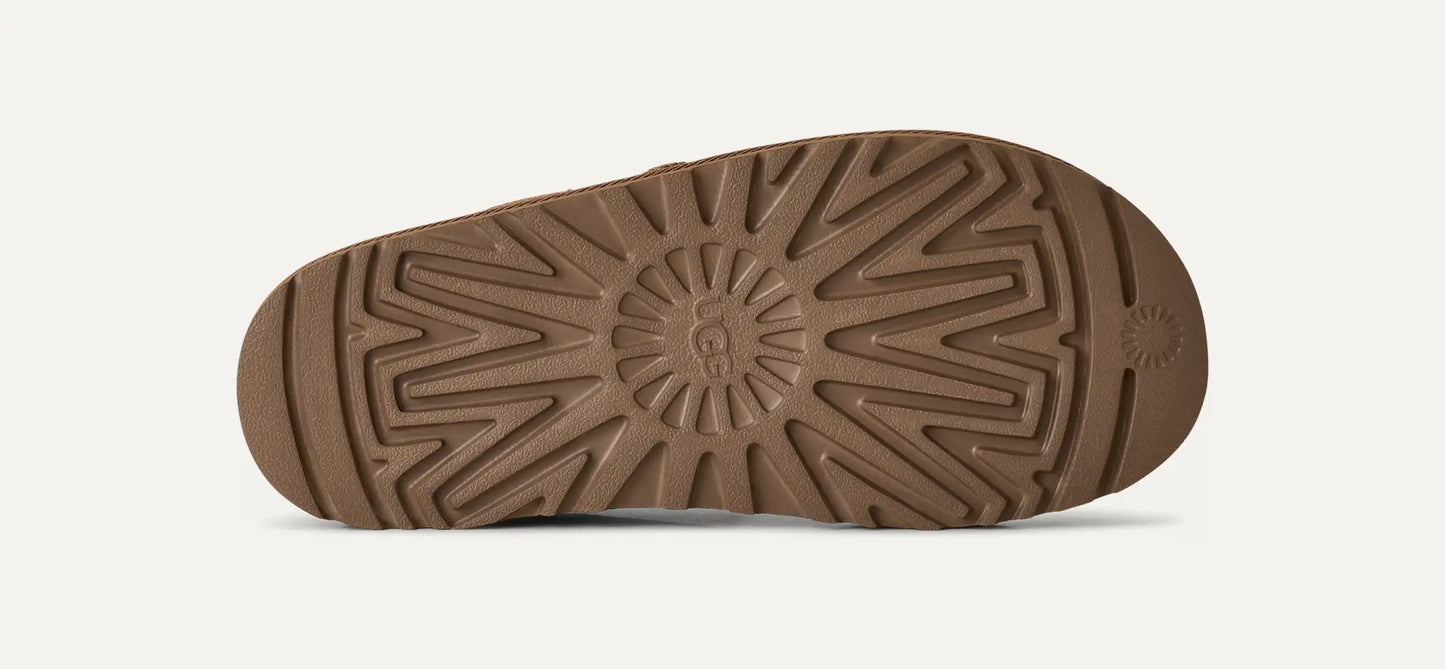 UGG Greenport Cross Strap Slide for Women Chestnut