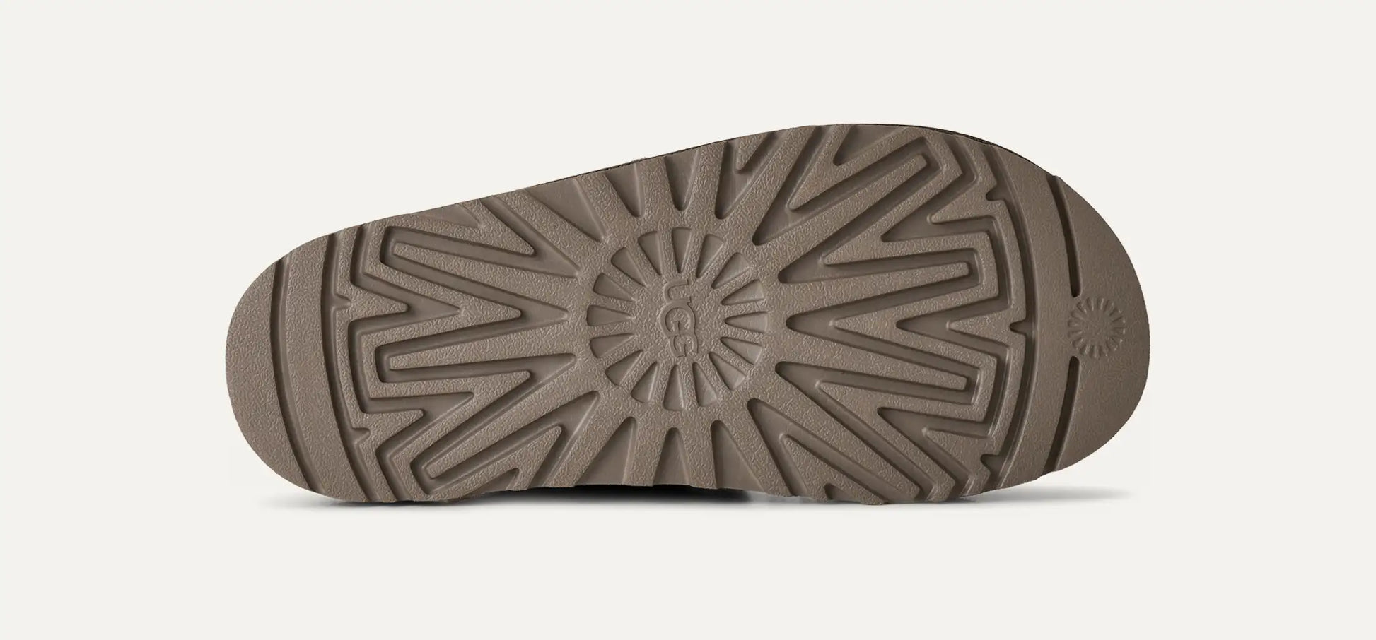UGG Greenport Cross Strap Slide for Women Dense Smoke