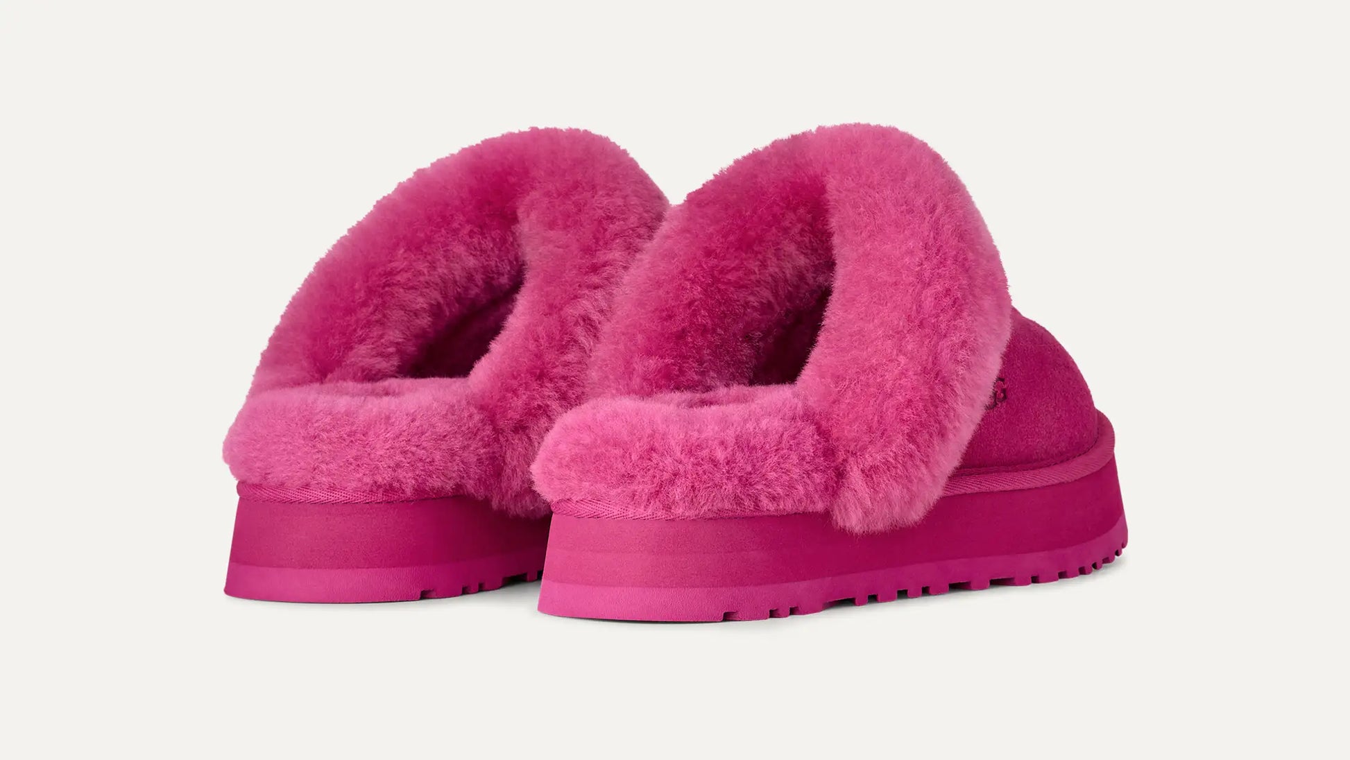 UGG Disquette Slipper for Women Dark Peony