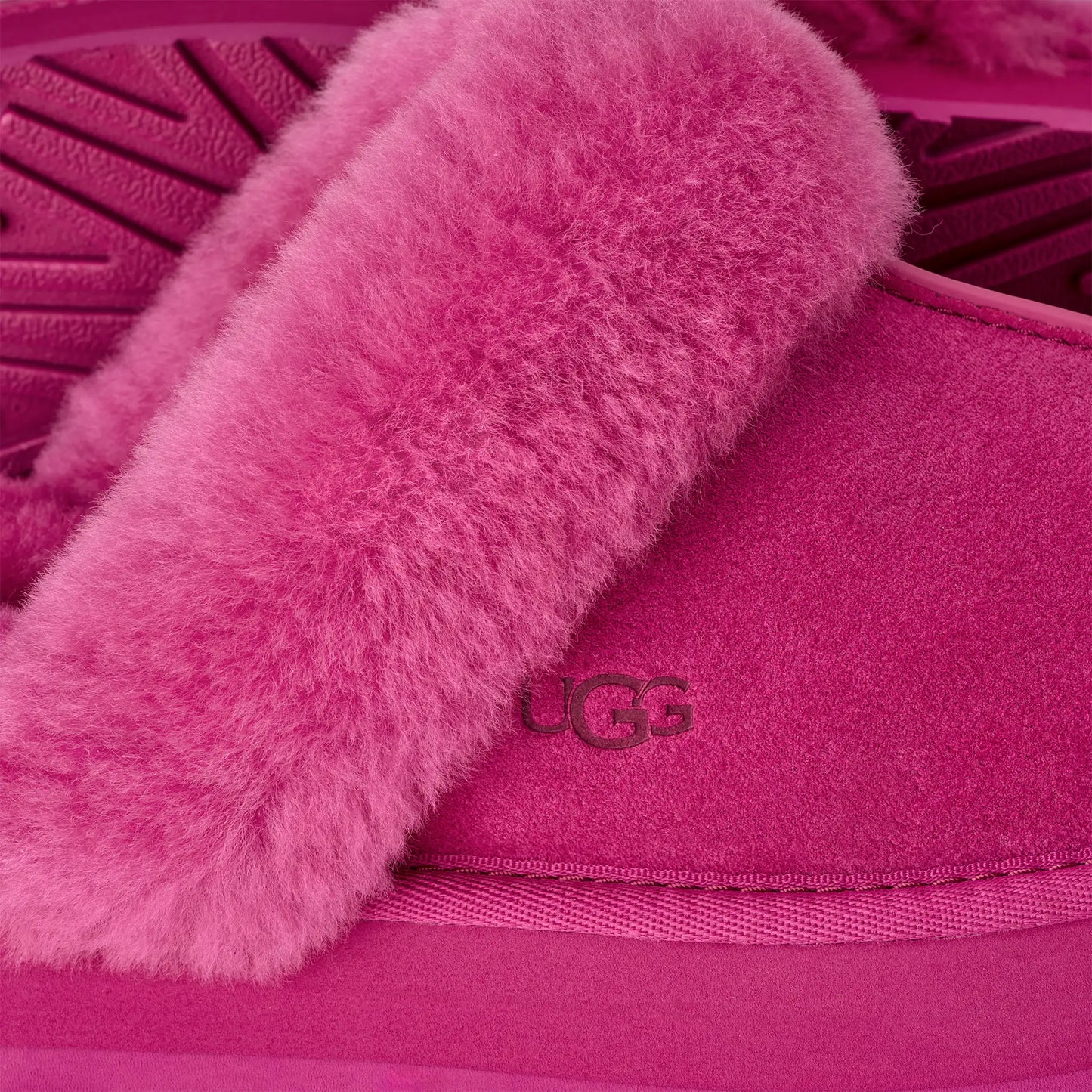 UGG Disquette Slipper for Women Dark Peony