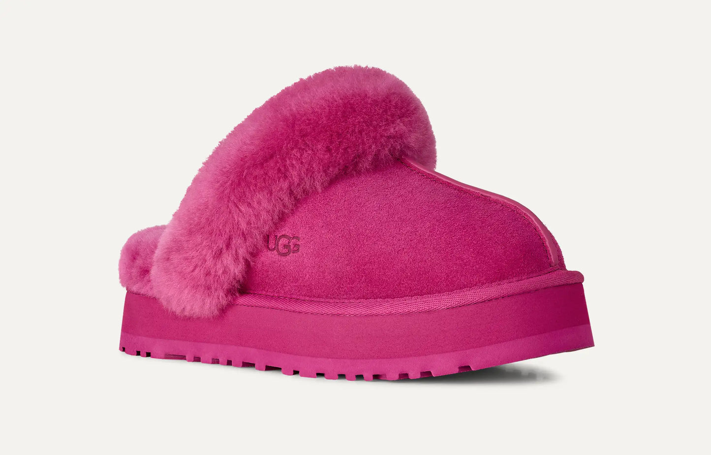 UGG Disquette Slipper for Women Dark Peony