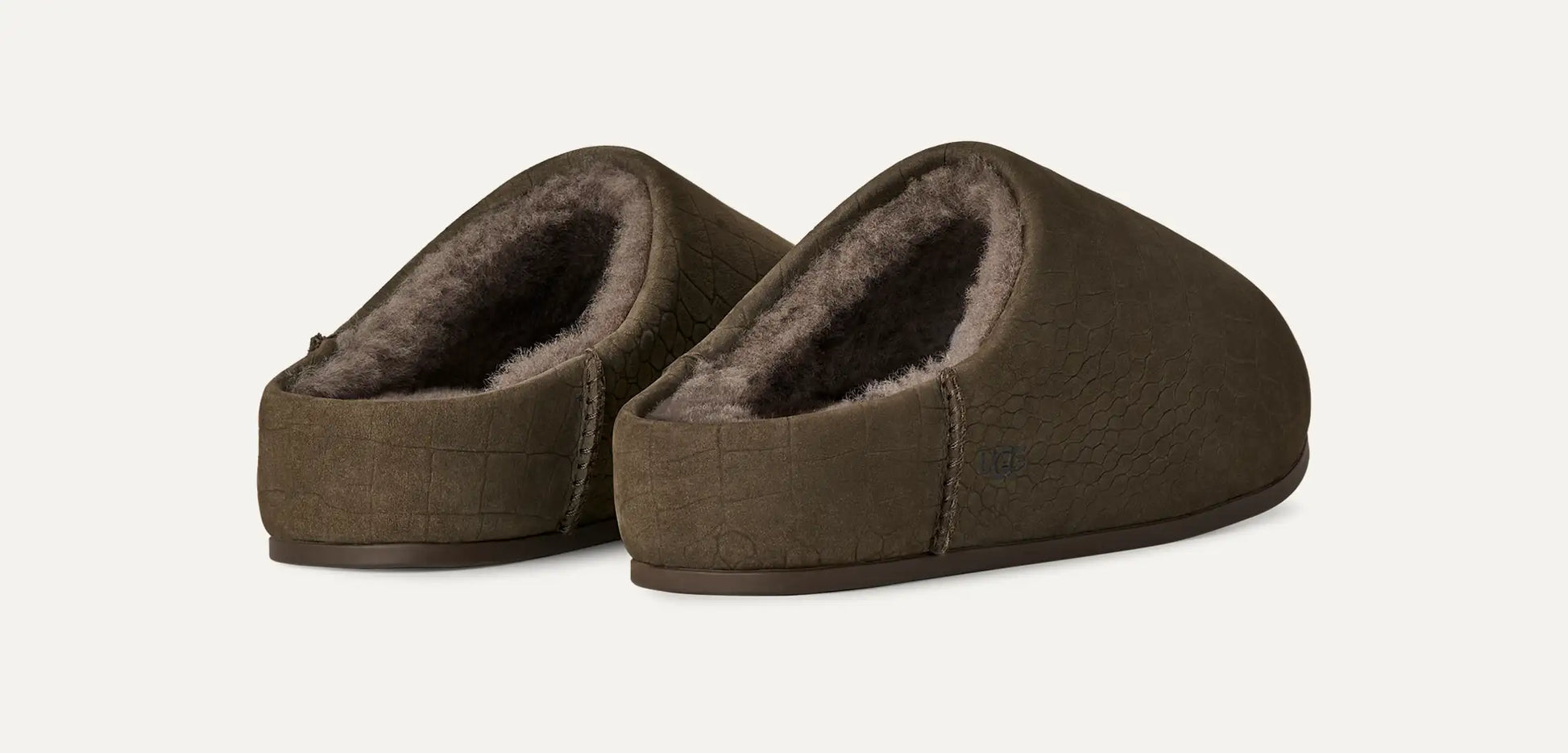 UGG Elea Embossed Slip-On for Women Dense Smoke