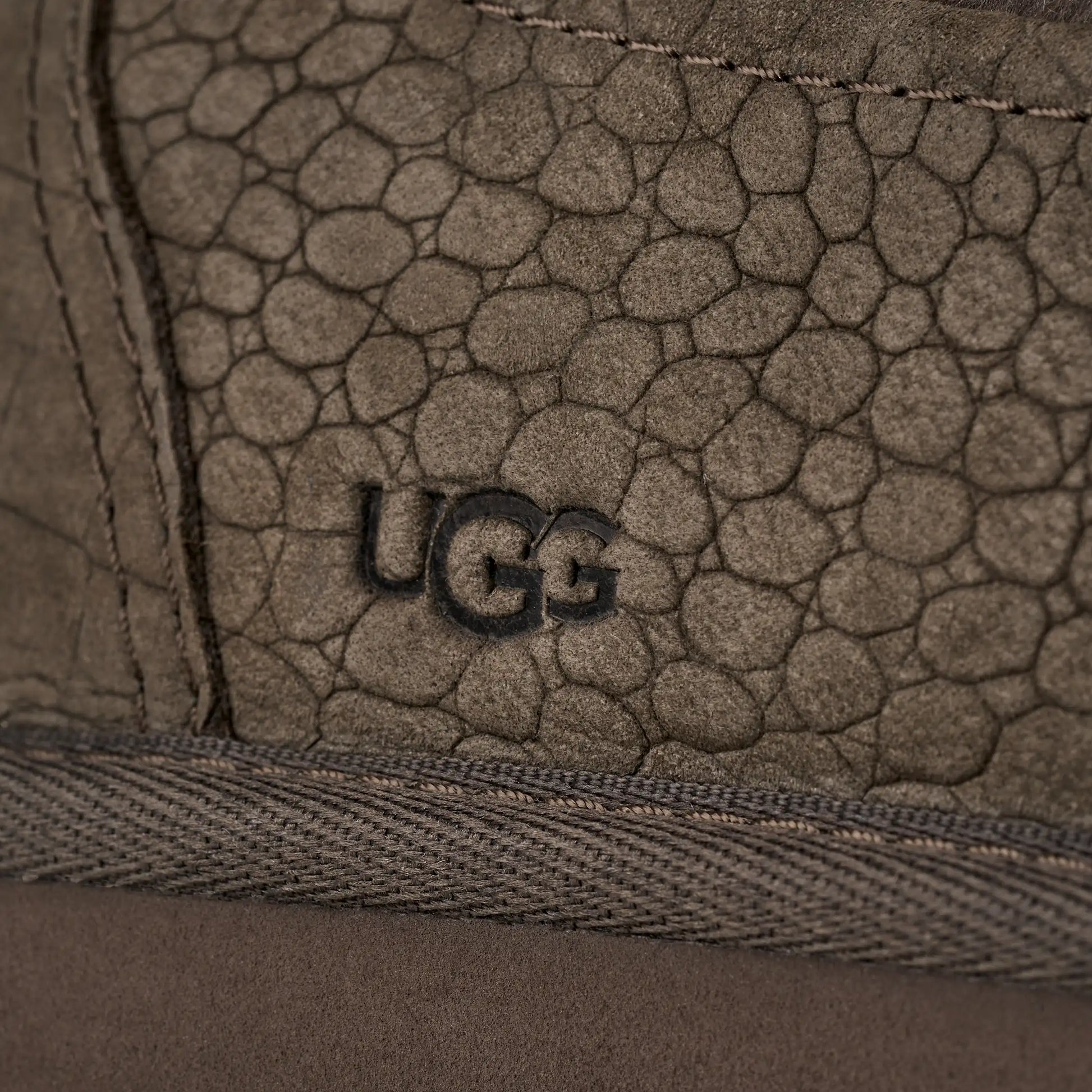 UGG Ellis Embossed Loafer for Women Dense Smoke