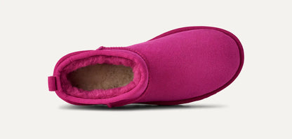 UGG Classic Ultra Mini Boot for Women Dark Peony