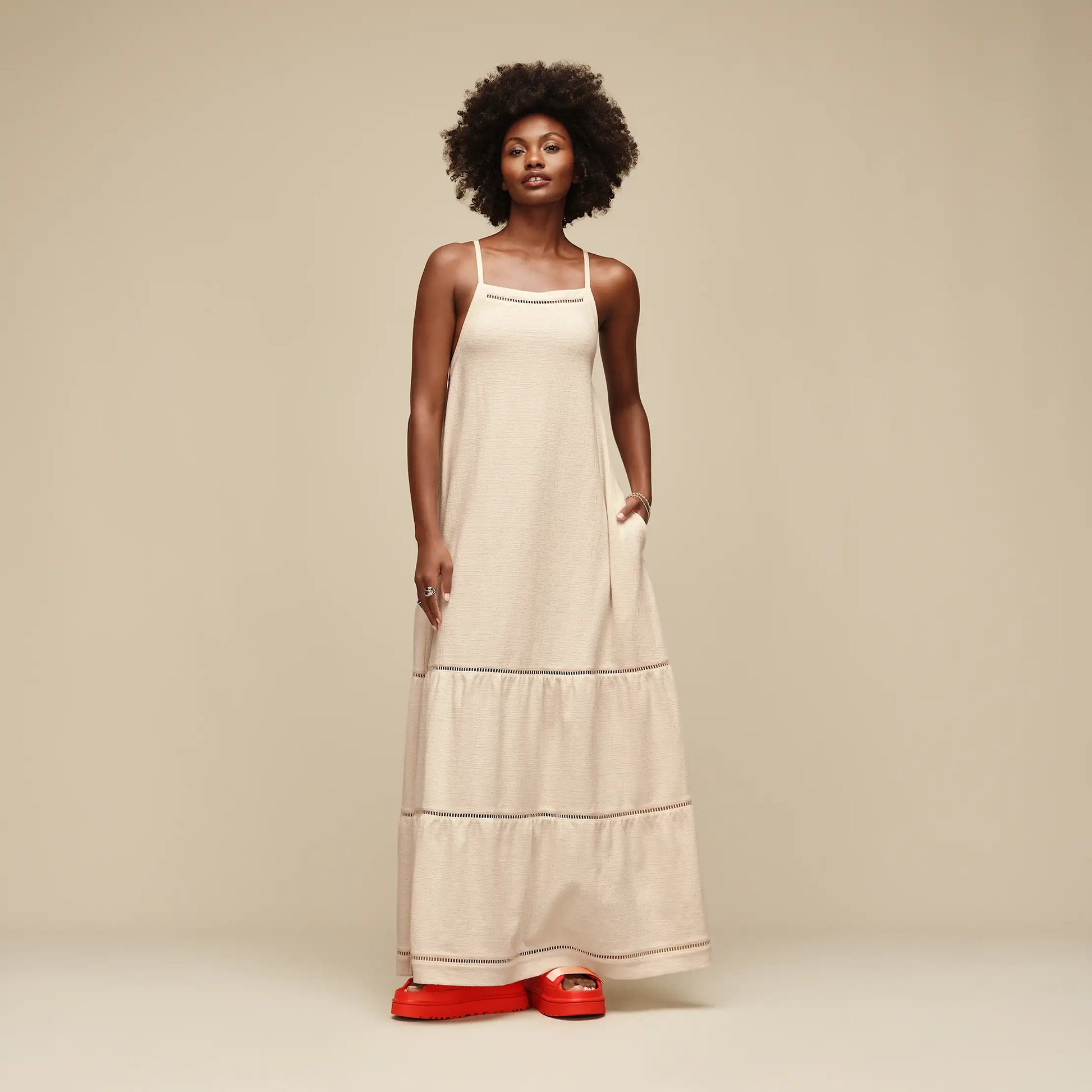 UGG Clarinda Dress for Women Cream