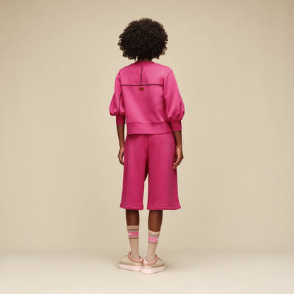 UGG Classic Puff Sleeve Top for Women Vavoom Heather