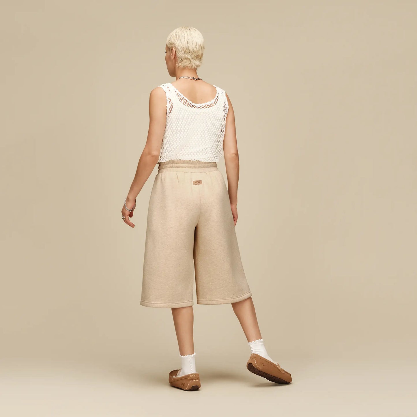 UGG Classic Bermuda Short for Women Sand Heather