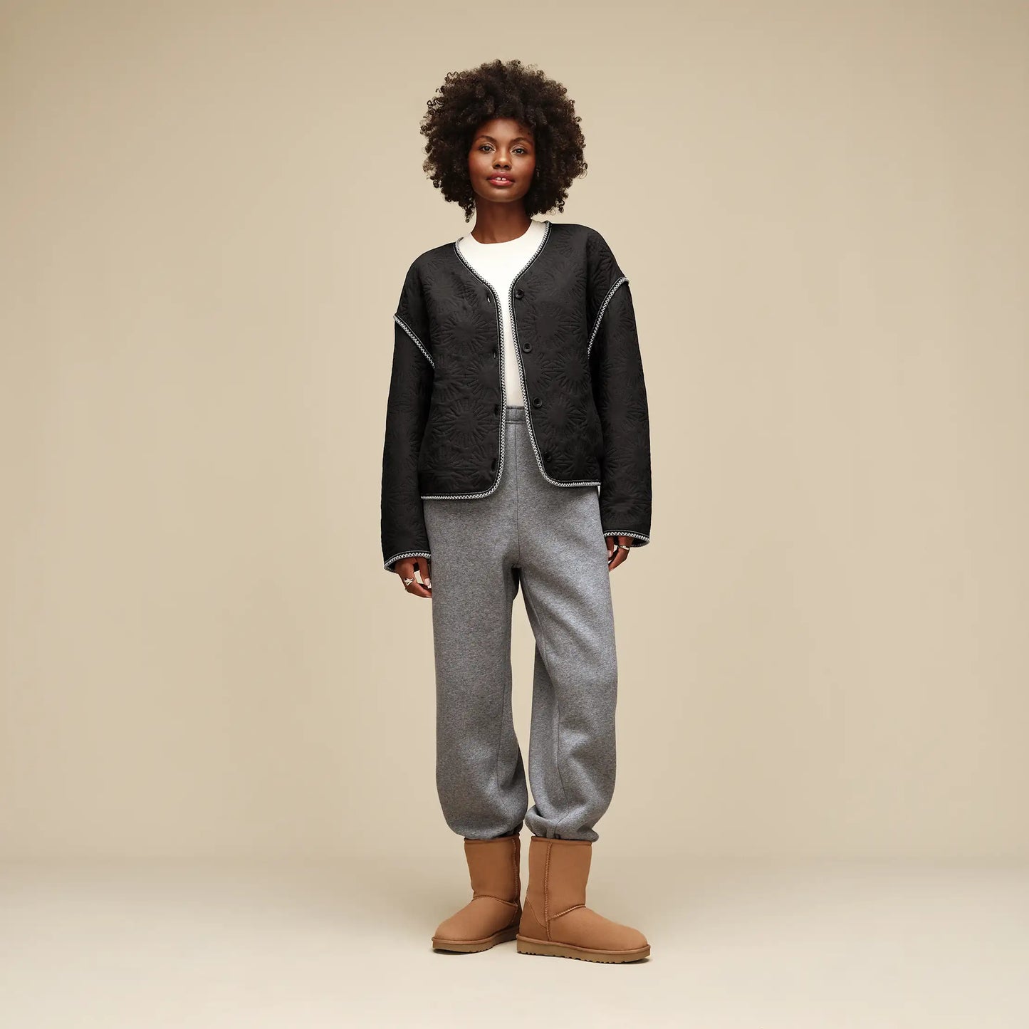 UGG Sun Quilted Jacket for Women Ink