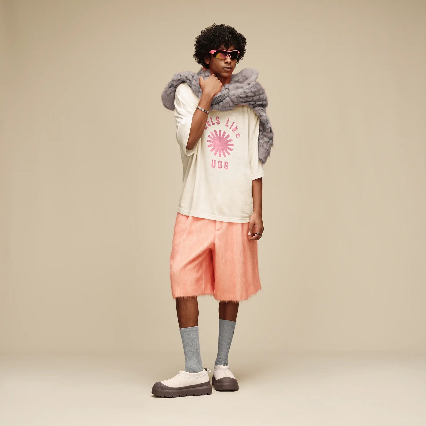 UGG Feels Like UGG Tee for Women Leche / Woodviolet