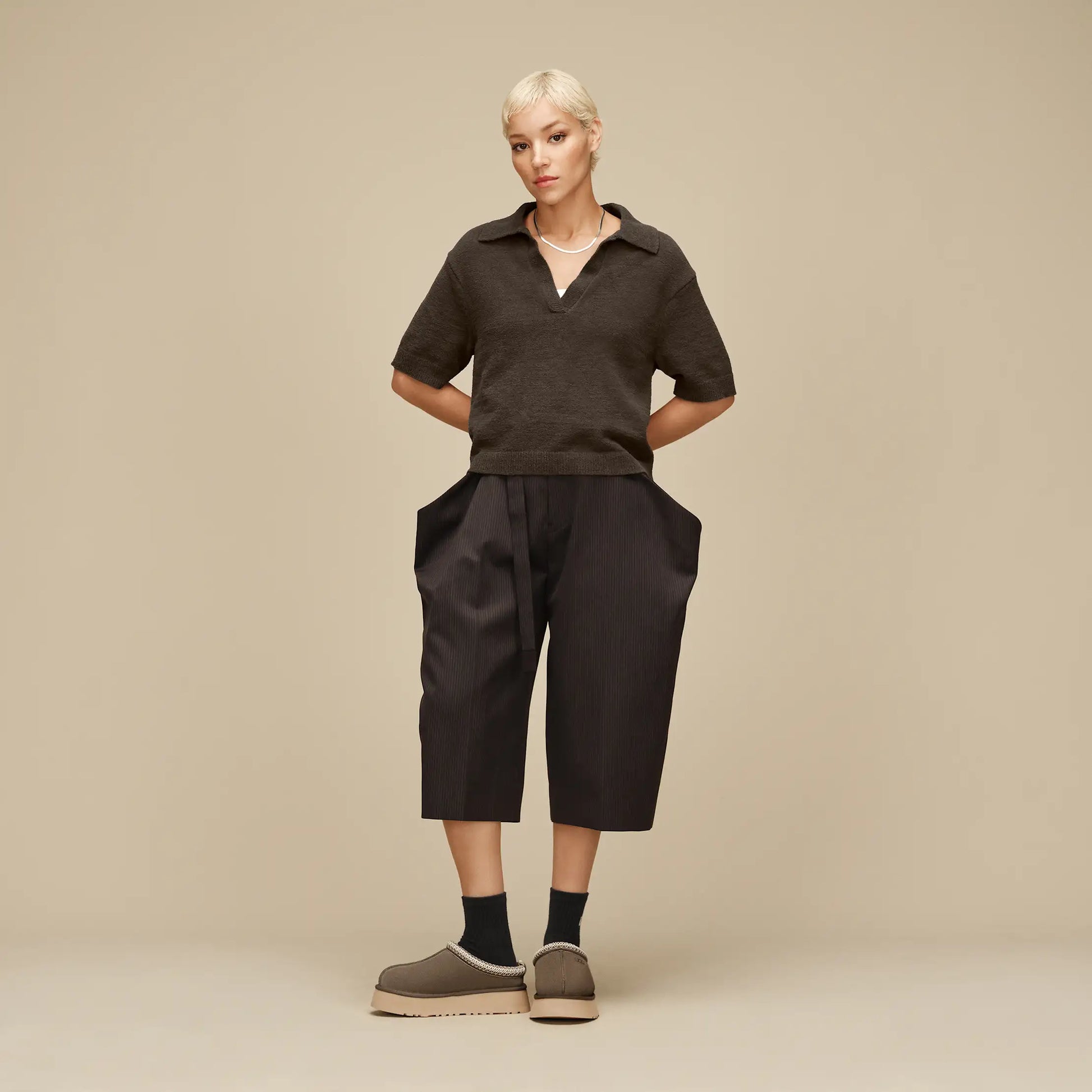UGG Keslyn Top Lite for Women Dense Smoke