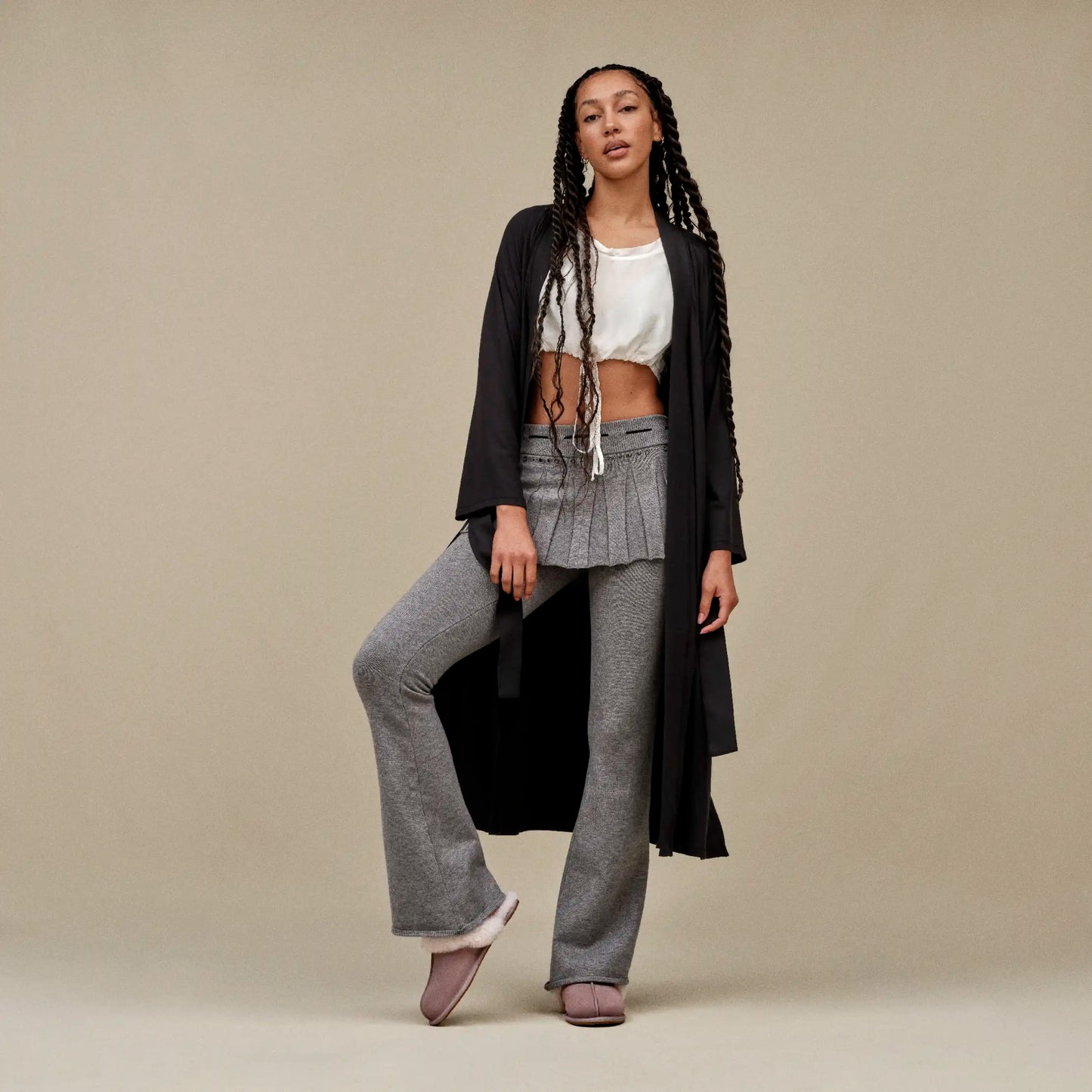 UGG Myra Robe for Women Black
