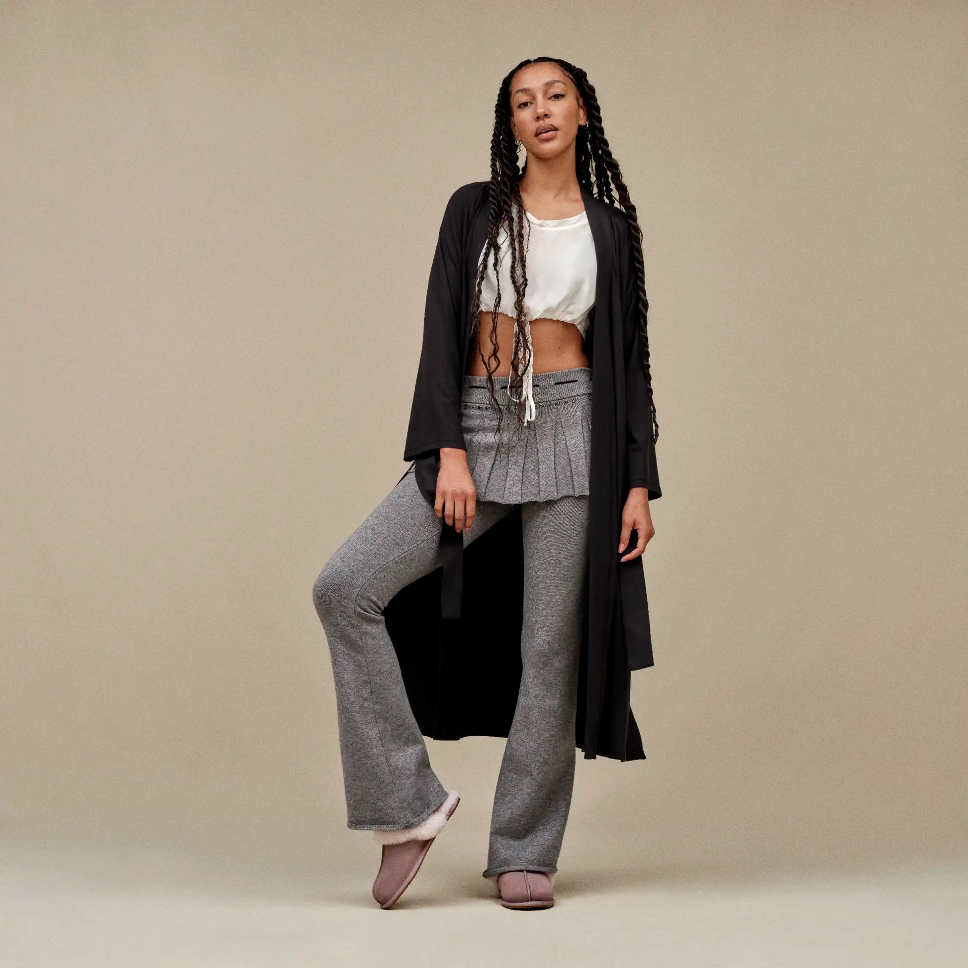 UGG Myra Robe for Women Black