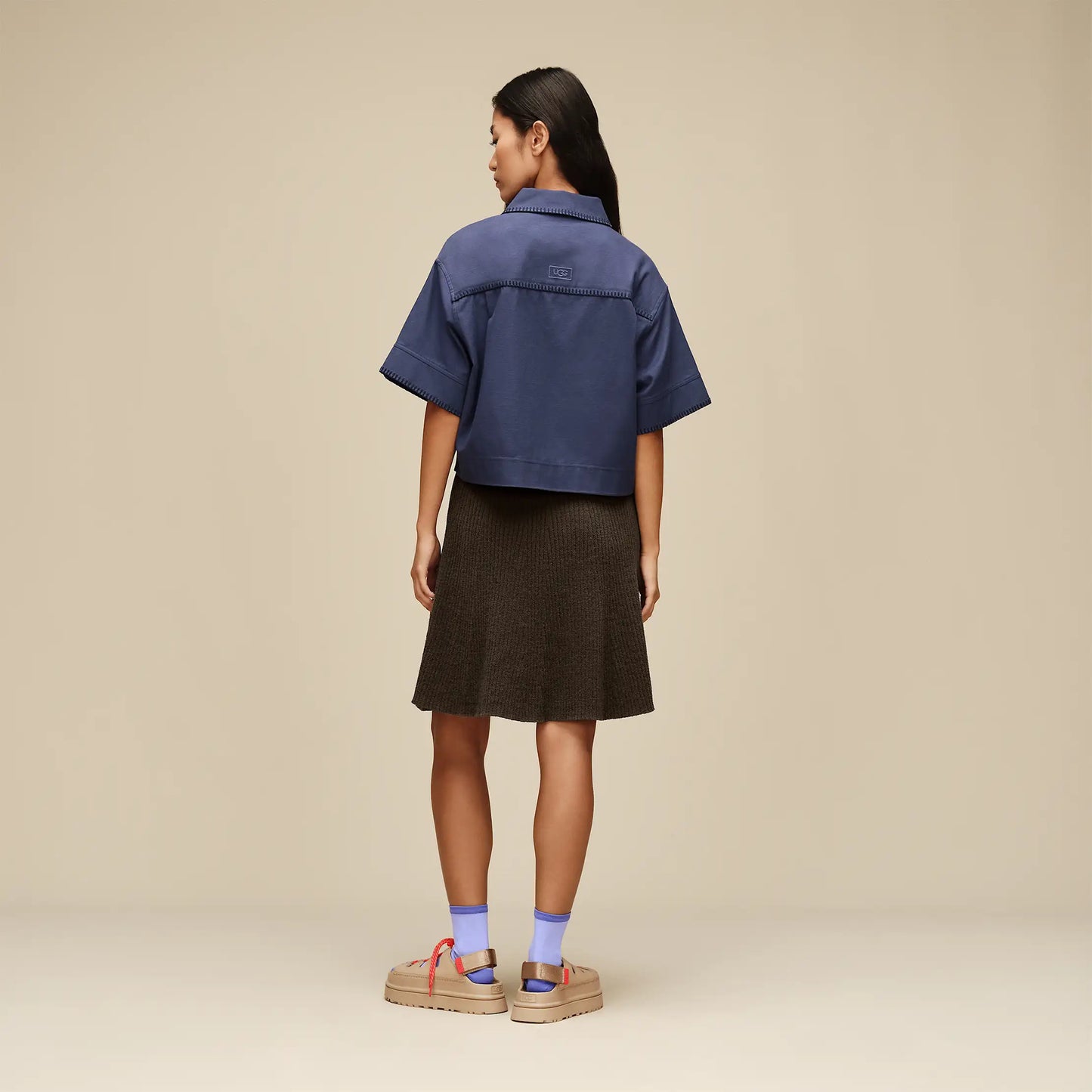 UGG Nathalia Button Up Top for Women Amalfi