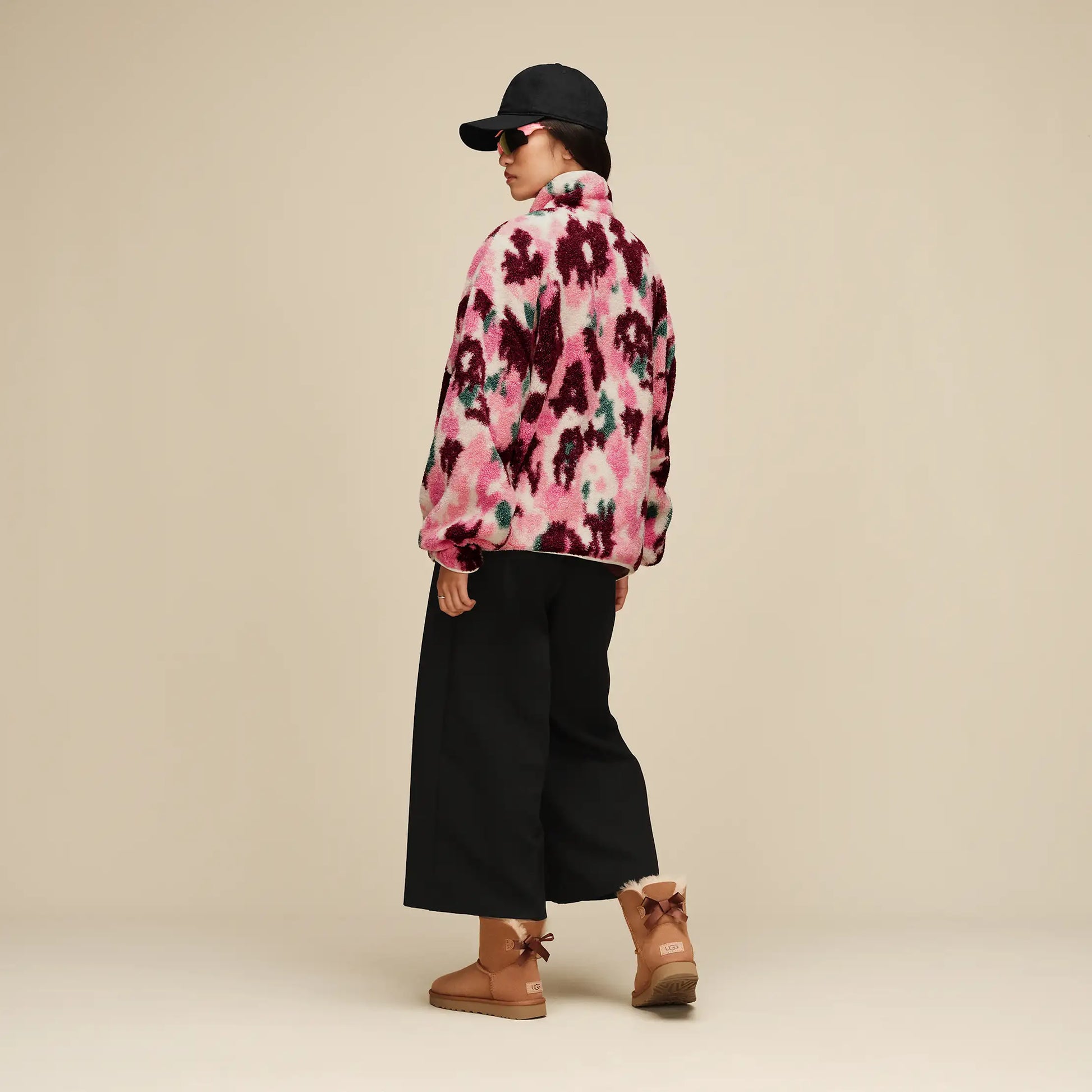UGG Marlene Splatter Jacket for Women Abstract Multi