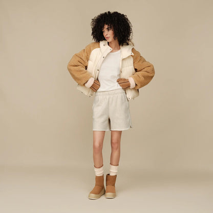 UGG Atherson Embroidered Mitten for Women Chestnut
