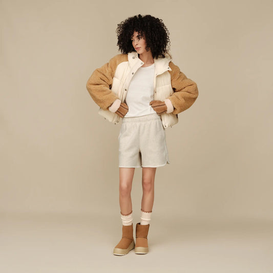 UGG Atherson Embroidered Mitten for Women Chestnut