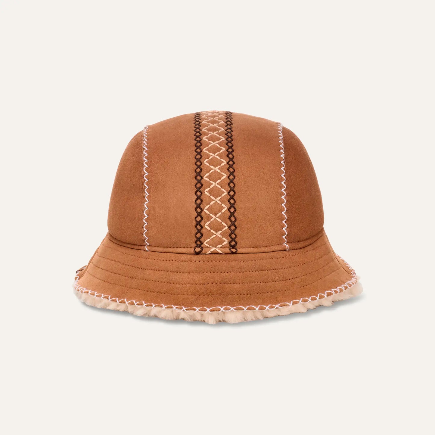 UGG Atherson Embroidered Hat for Women Chestnut