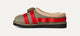Burnt Olive / Red Pepper
