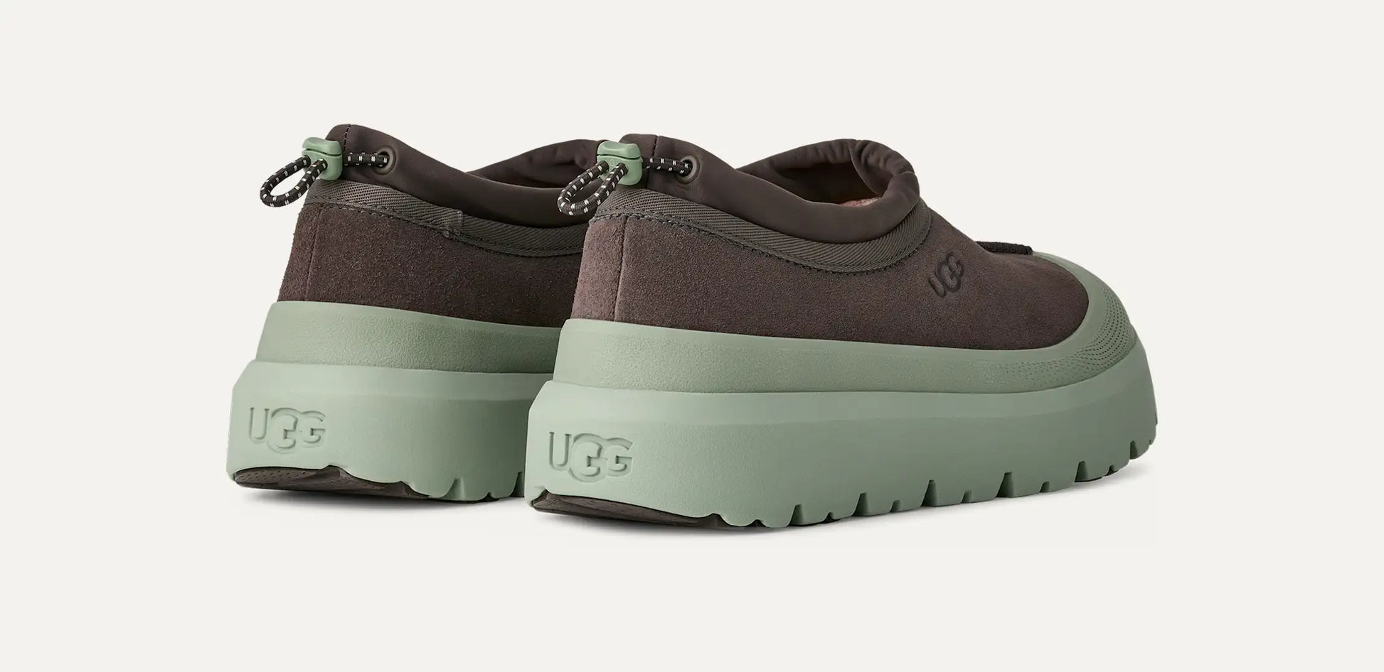 UGG Tasman Weather Hybrid Slipper for Men Dense Smoke / Artichoke