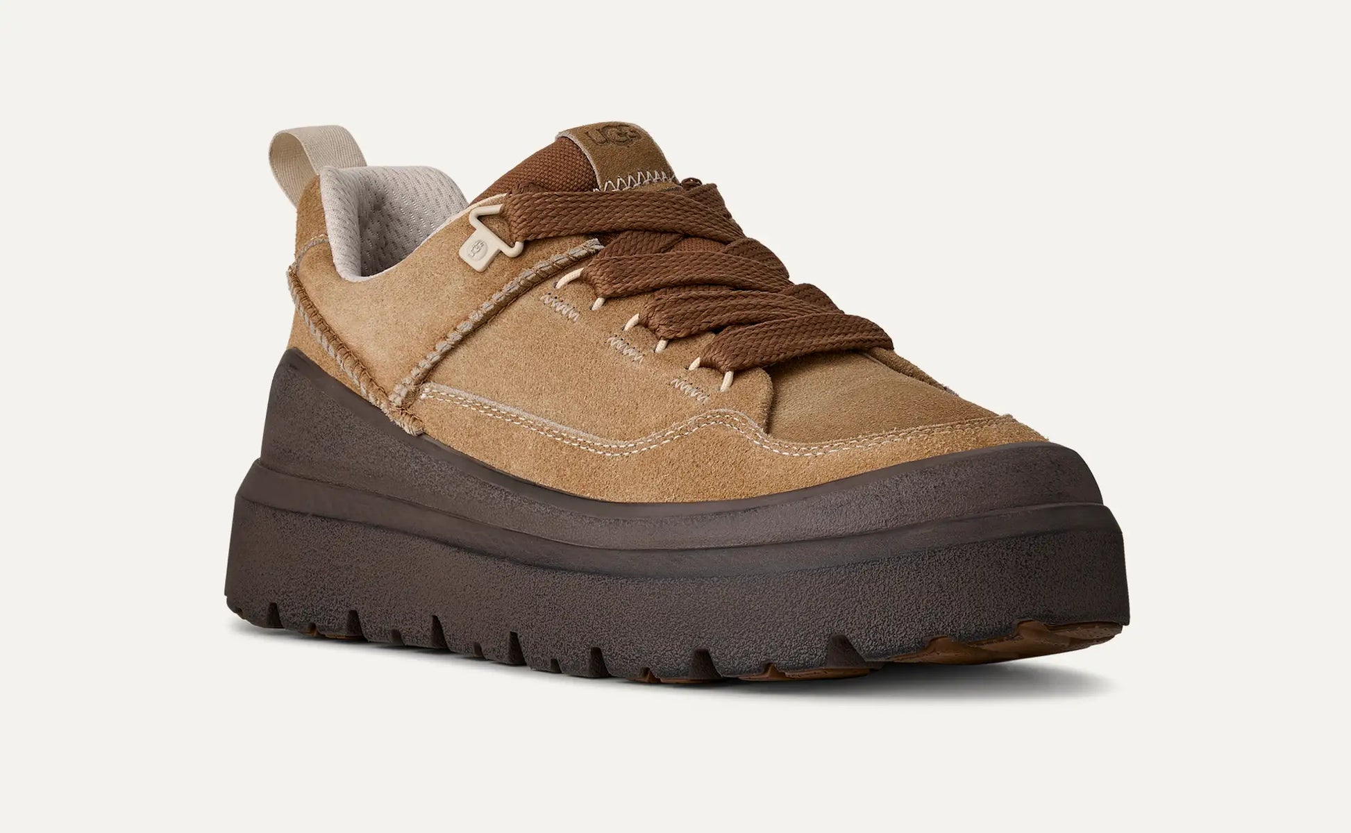 UGG Heritage Utility Sneaker Knoll for Men Chestnut / Dark Earth
