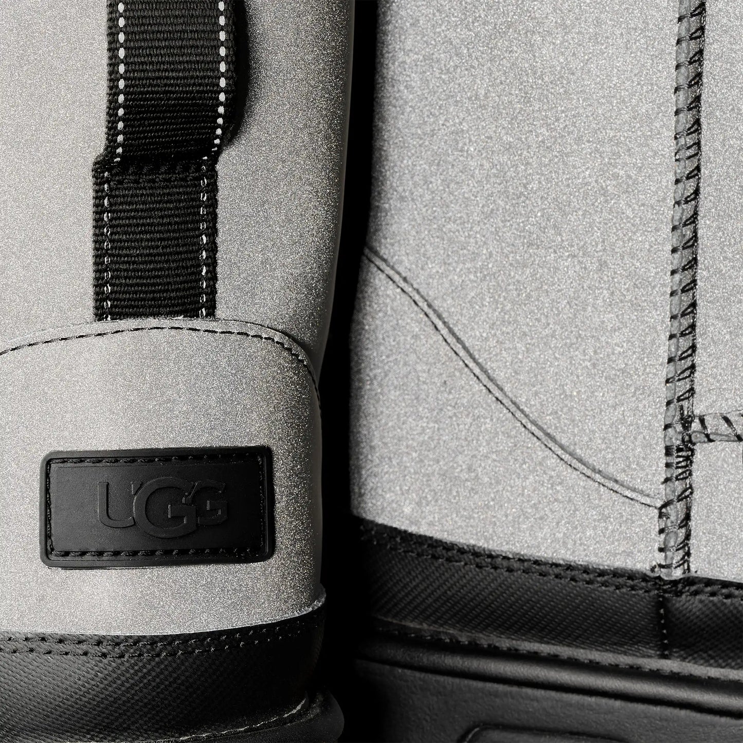 UGG Classic Mini Reflective for Men Black Reflective