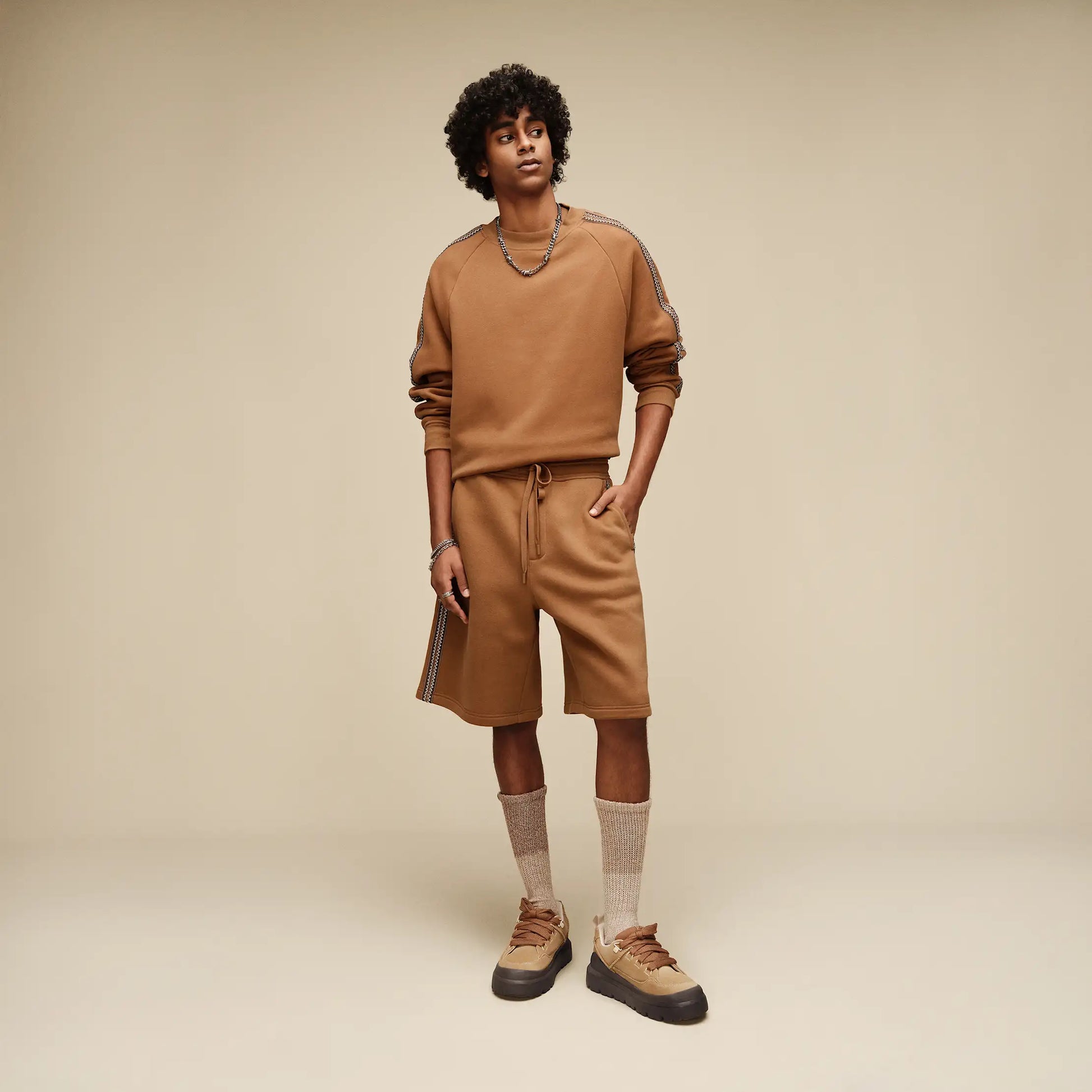 UGG Tasman Short for Men Chestnut