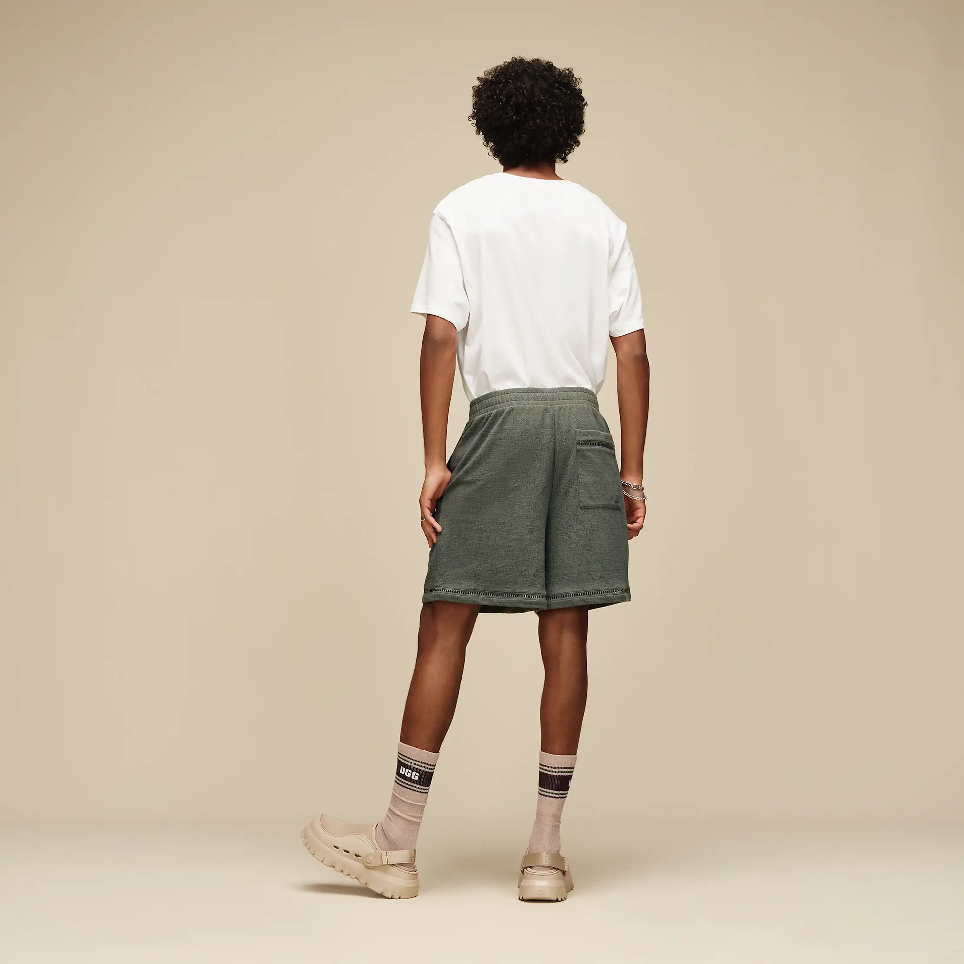 UGG Jaxtyn Short for Men Green Grey