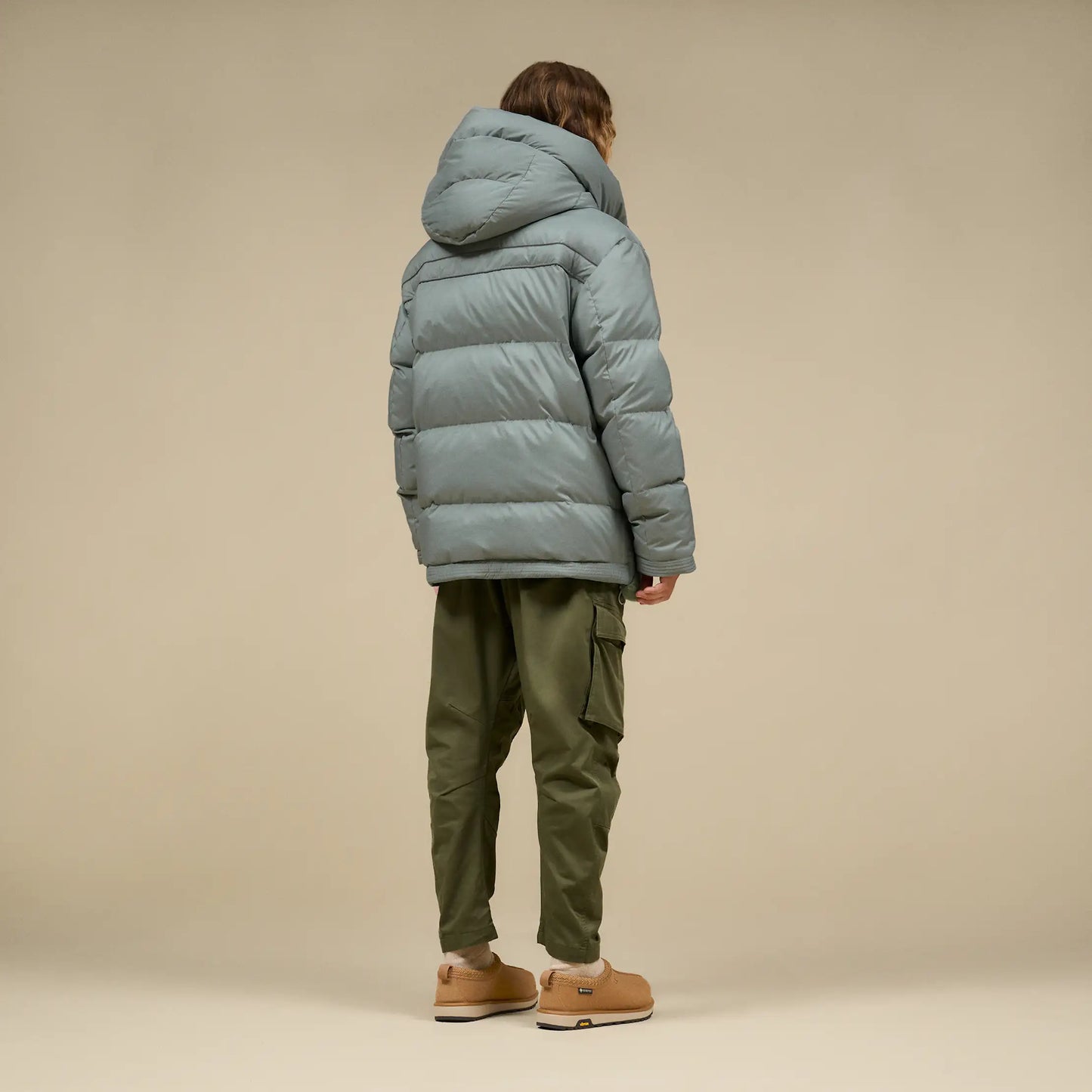 UGG MetroPeak Down Puffer Jacket for Men Grey Mist