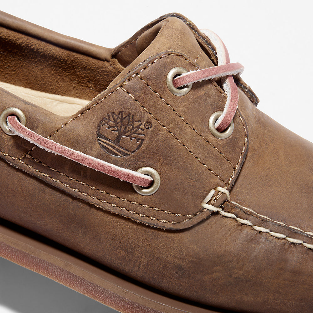 Classic Boat Shoe for Men in Brown Timberland For Sale