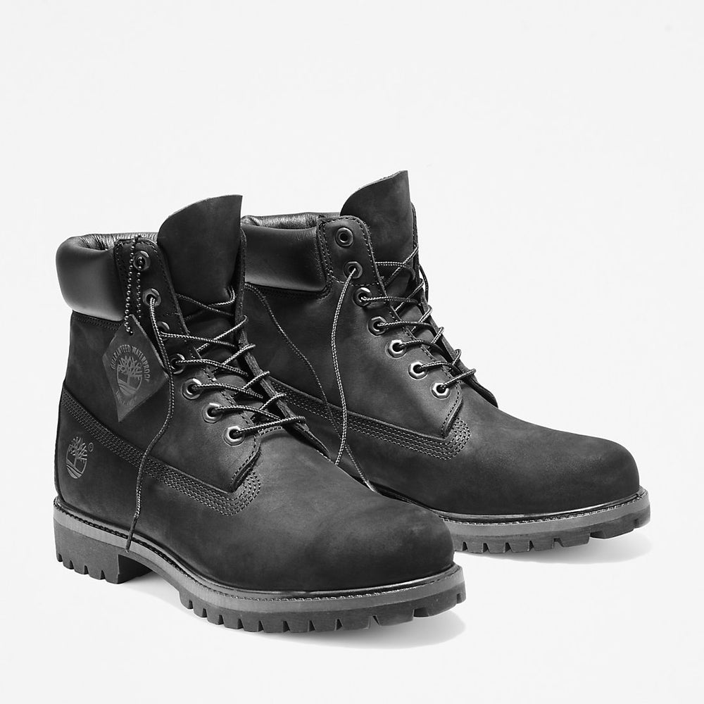 Premium 6 Inch Boot for Men in Black Timberland Sale